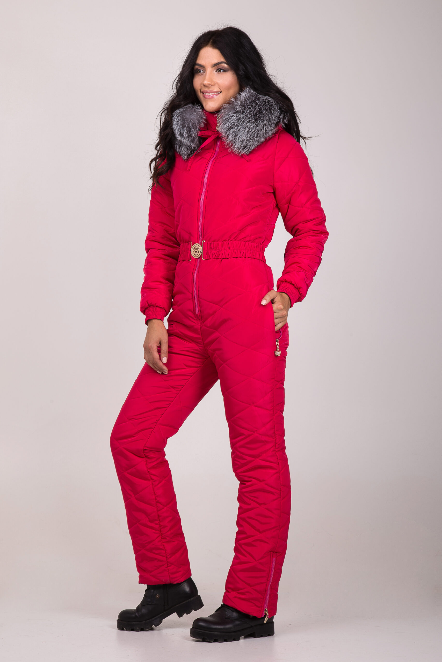 Crimson ski suit - Winter Ski suit - suit.ski